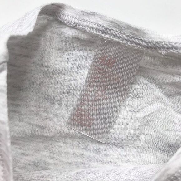 H&M gray sleeveless jumper EUC  2-3T - Picture 4 of 5